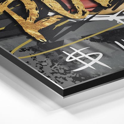 MY MONEY MY RULES*Dibond*40x60*Dibond*Kunstwerk*Masculina.nl