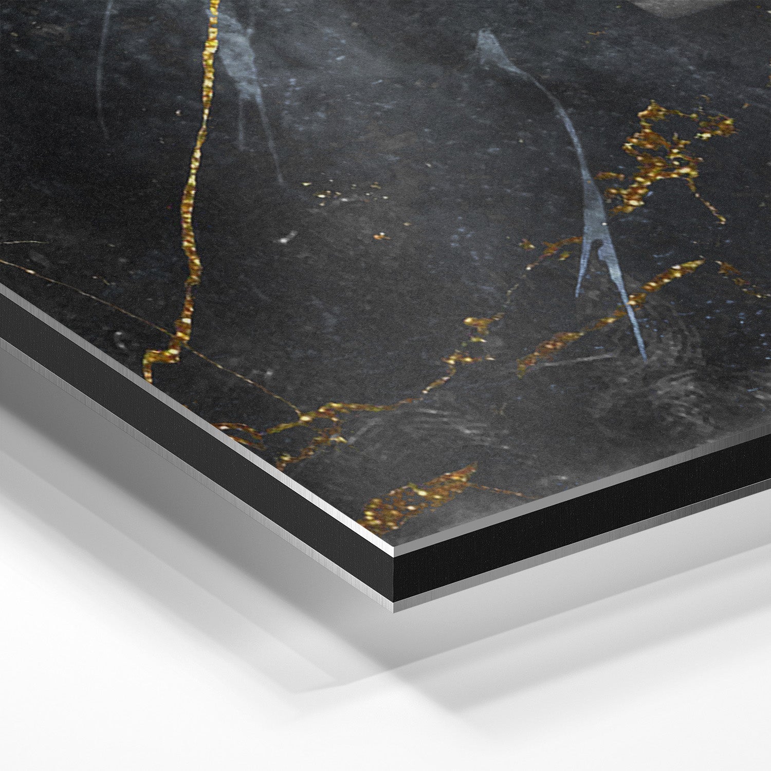 NO RISK NO ROLEX - MARBLE*Dibond*40x60 cm*Dibond*Kunstwerk*Masculina.nl