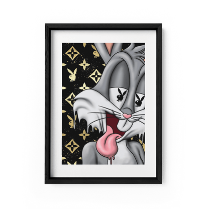 PLAYBOY BUNNY*Papier*40x60 cm*Papier*Kunstwerk*Masculina.nl