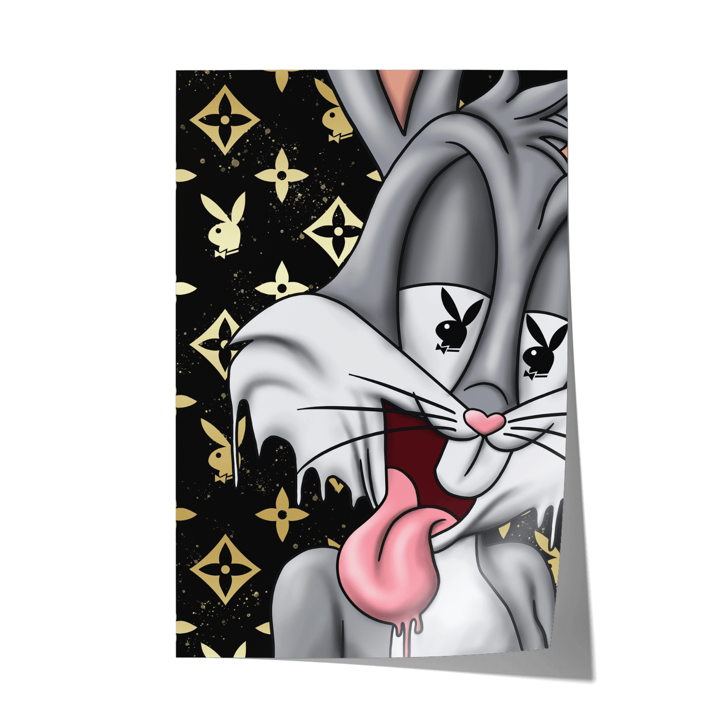 PLAYBOY BUNNY*Papier*40x60 cm*Papier*Kunstwerk*Masculina.nl