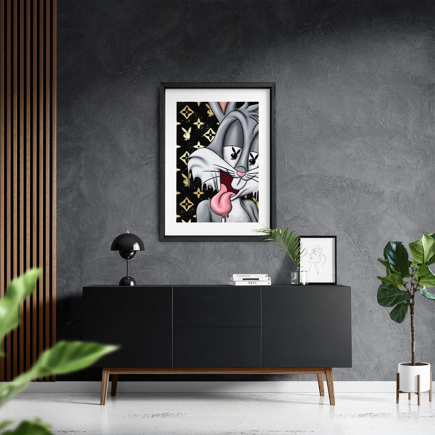 PLAYBOY BUNNY*Papier*40x60 cm*Papier*Kunstwerk*Masculina.nl