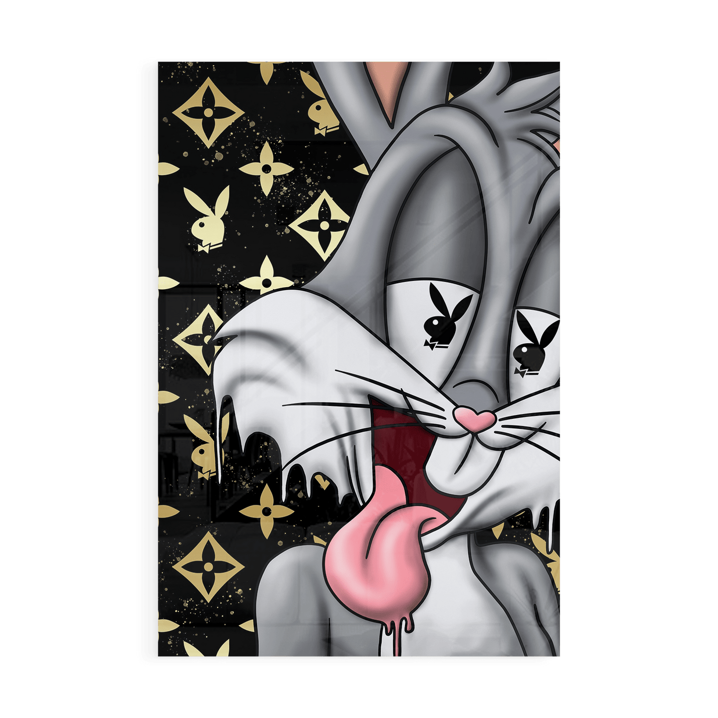 PLAYBOY BUNNY*Plexiglas*40x60 cm*Plexiglas*Kunstwerk*Masculina.nl