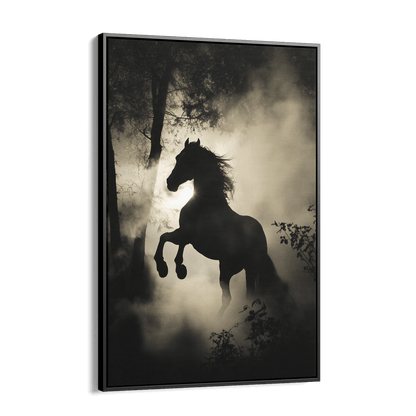 REARING IN THE WILD*Canvas*40x60*Baklijst*Kunstwerk*Masculina.nl