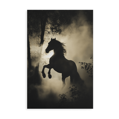 REARING IN THE WILD*Canvas*40x60*Canvas*Kunstwerk*Masculina.nl
