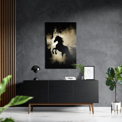 REARING IN THE WILD*Dibond*40x60*Dibond*Kunstwerk*Masculina.nl