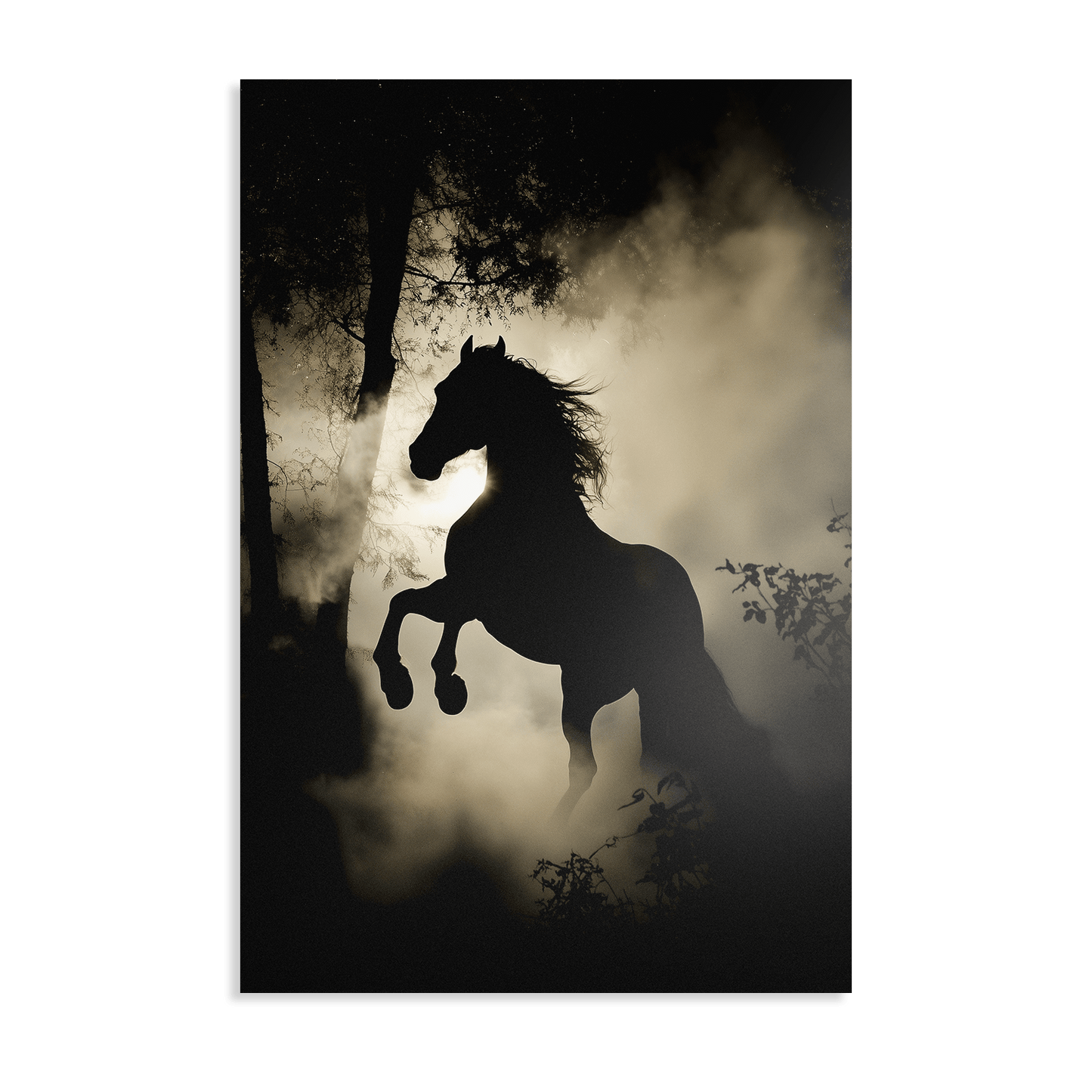 REARING IN THE WILD*Dibond*40x60*Dibond*Kunstwerk*Masculina.nl