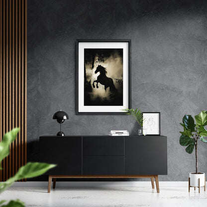 REARING IN THE WILD*Papier*40x60*Papier*Kunstwerk*Masculina.nl