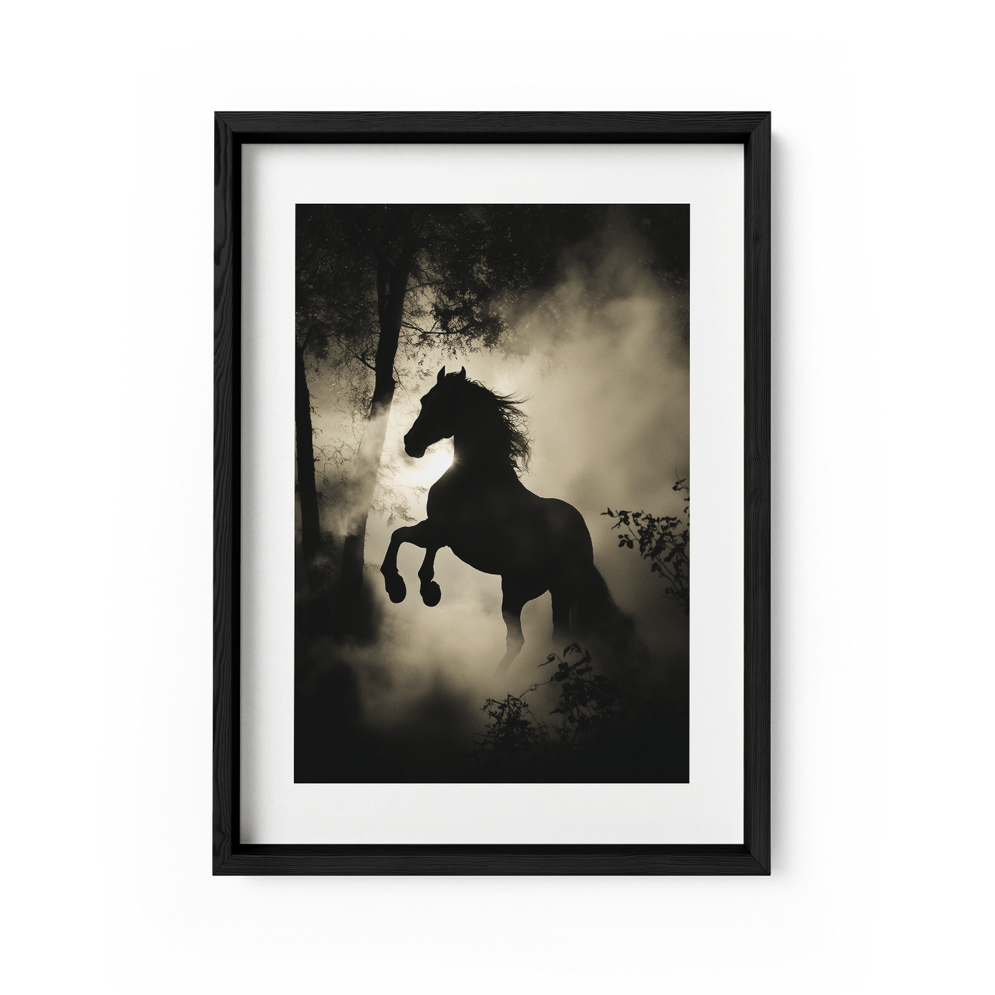 REARING IN THE WILD*Papier*40x60*Papier*Kunstwerk*Masculina.nl