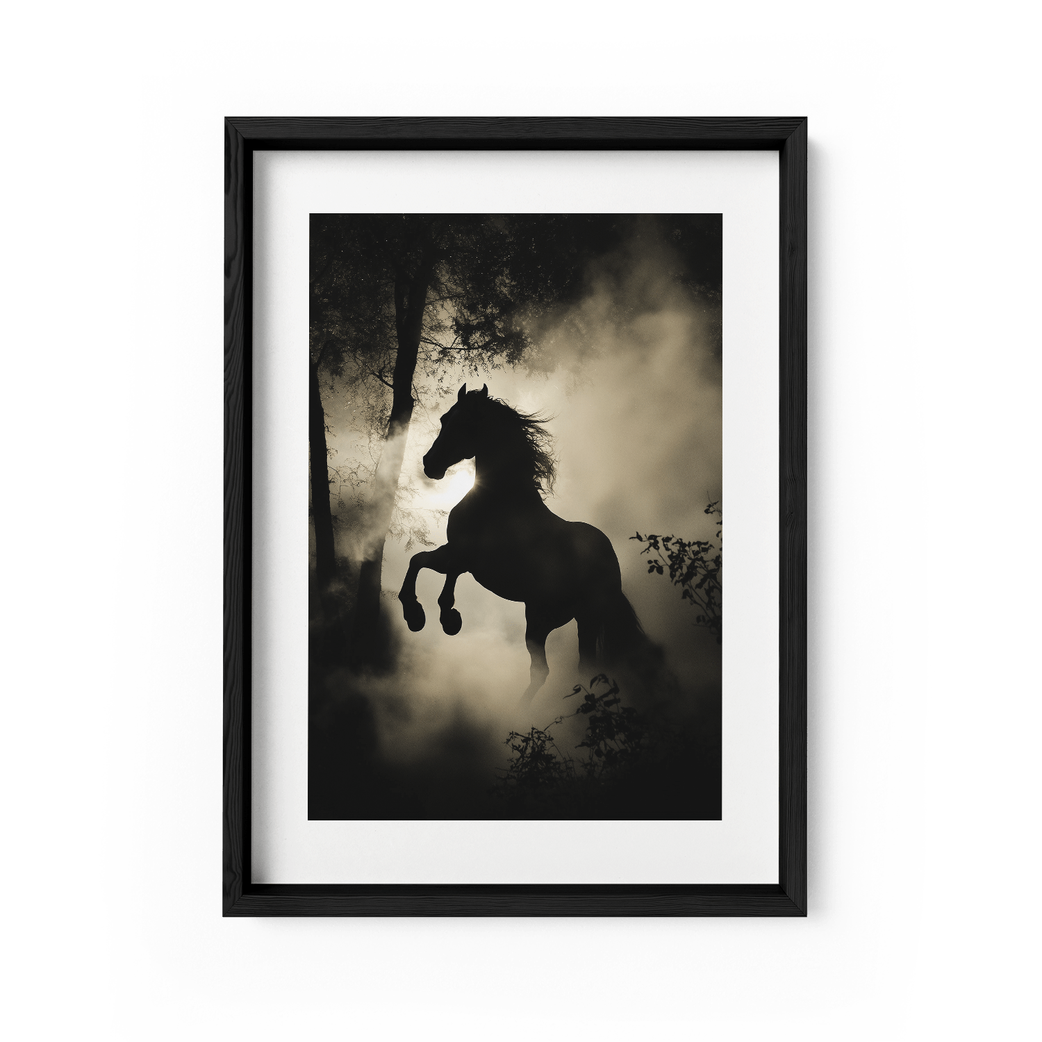 REARING IN THE WILD*Papier*40x60*Papier*Kunstwerk*Masculina.nl