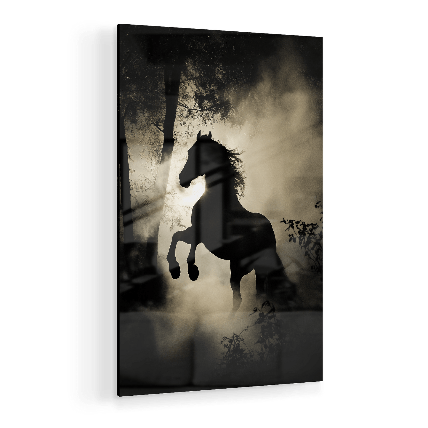 REARING IN THE WILD*Plexiglas*40x60*Plexiglas*Kunstwerk*Masculina.nl