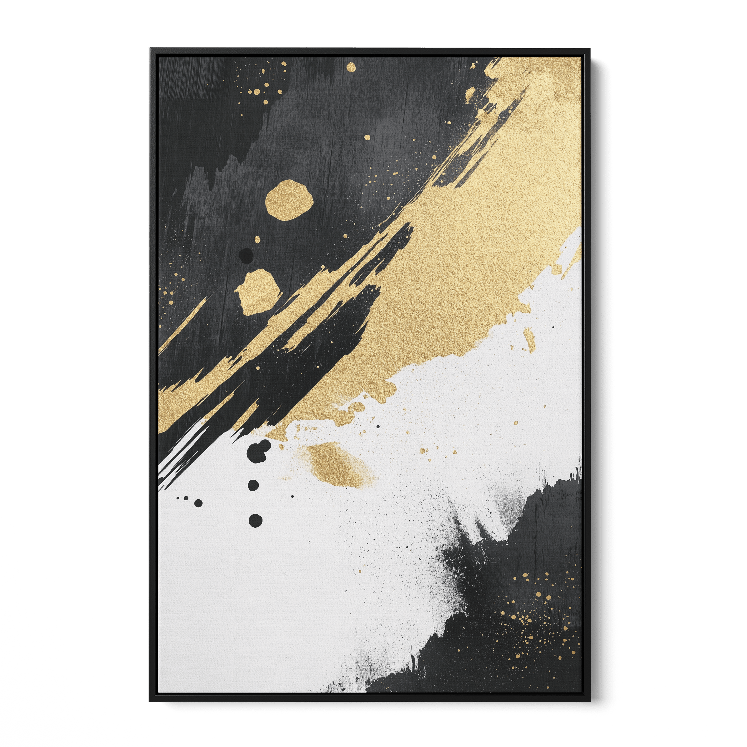 REFINED CHAOS*Canvas*40x60*Baklijst*Kunstwerk*Masculina.nl