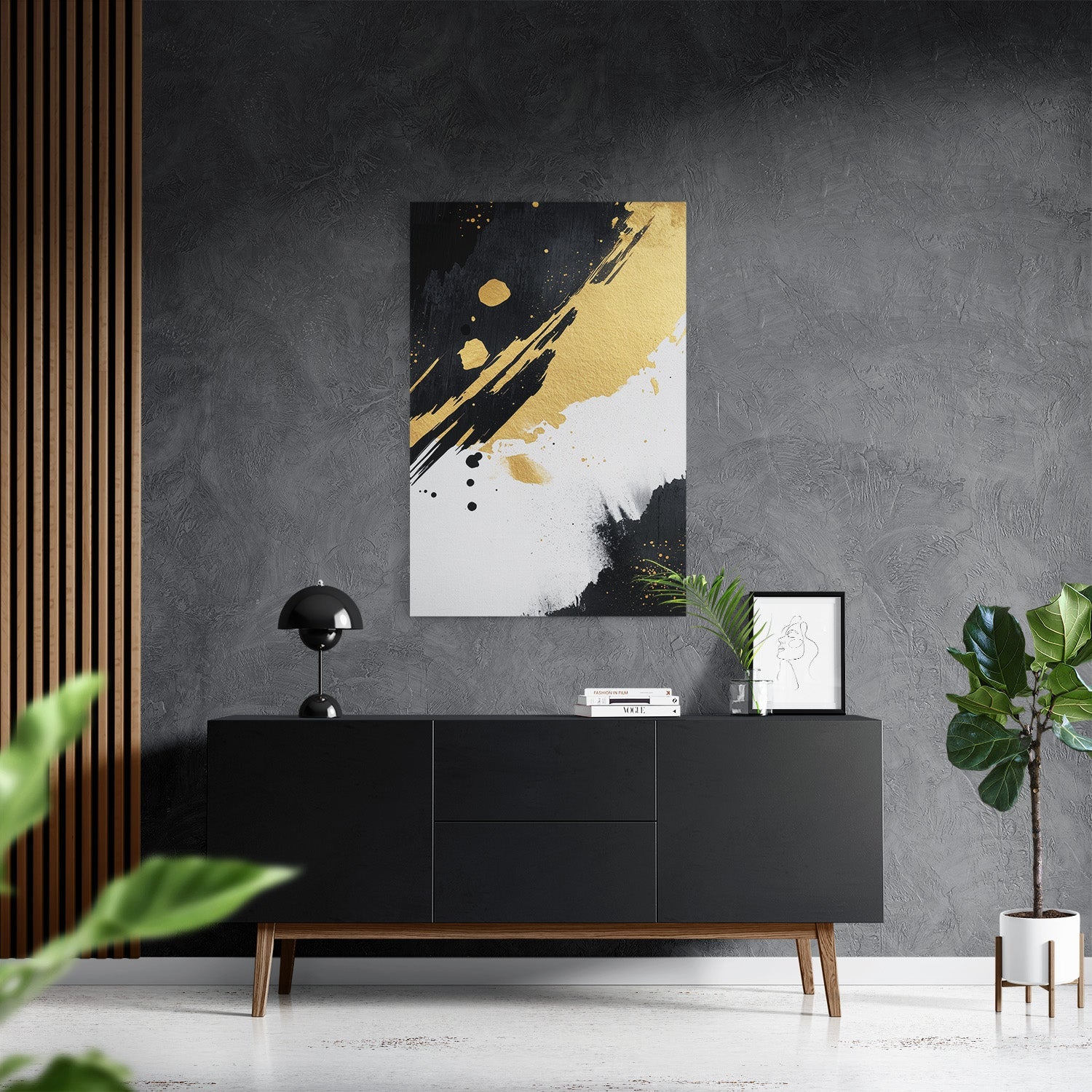 REFINED CHAOS*Canvas*40x60*Canvas*Kunstwerk*Masculina.nl