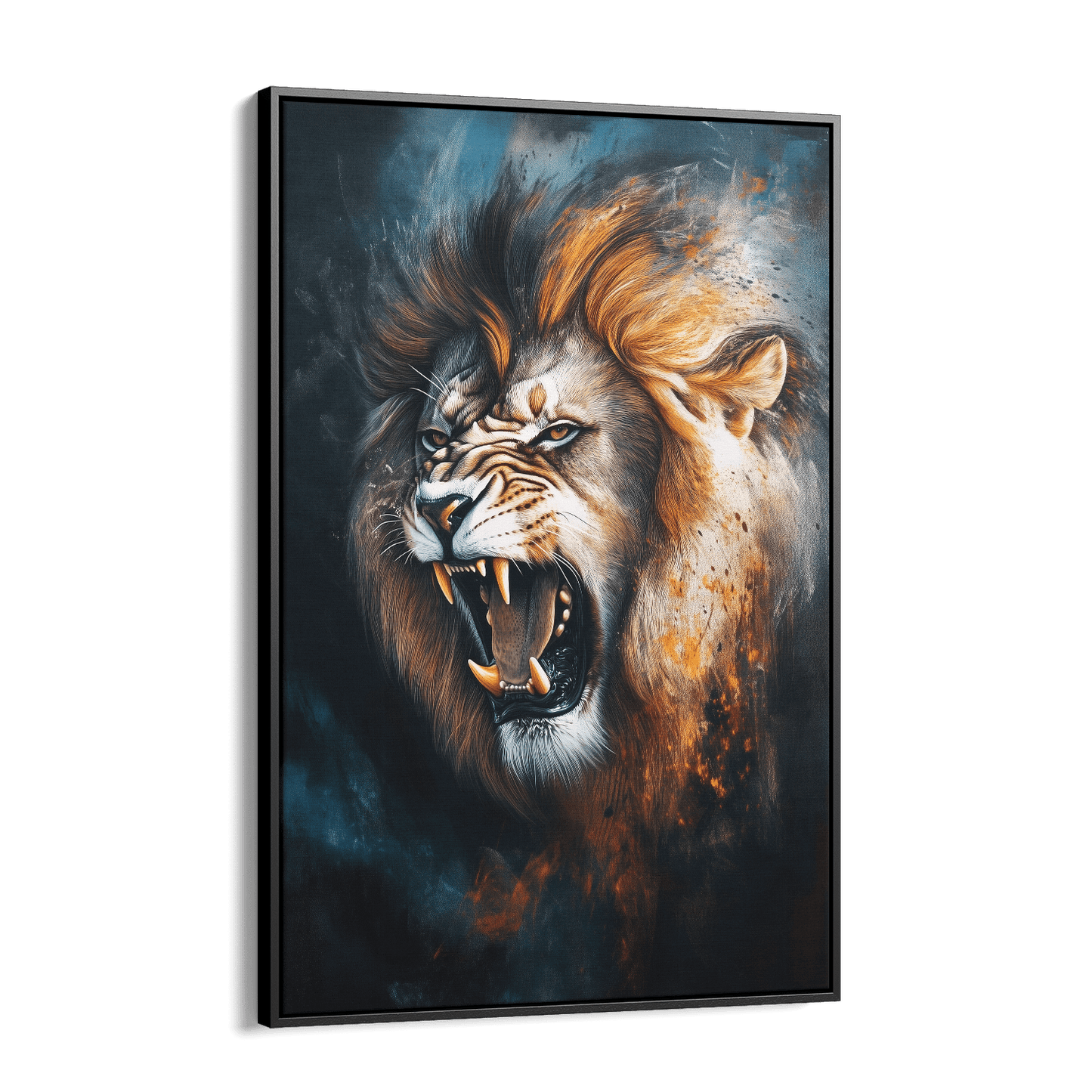ROAR OF THE WILD*Canvas*40x60*Baklijst*Kunstwerk*Masculina.nl