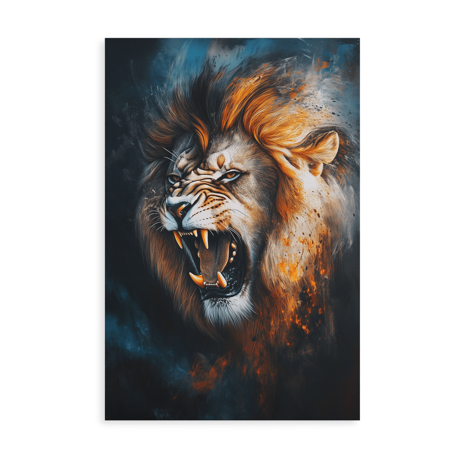 ROAR OF THE WILD*Canvas*40x60*Canvas*Kunstwerk*Masculina.nl