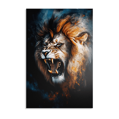 ROAR OF THE WILD*Dibond*40x60*Dibond*Kunstwerk*Masculina.nl