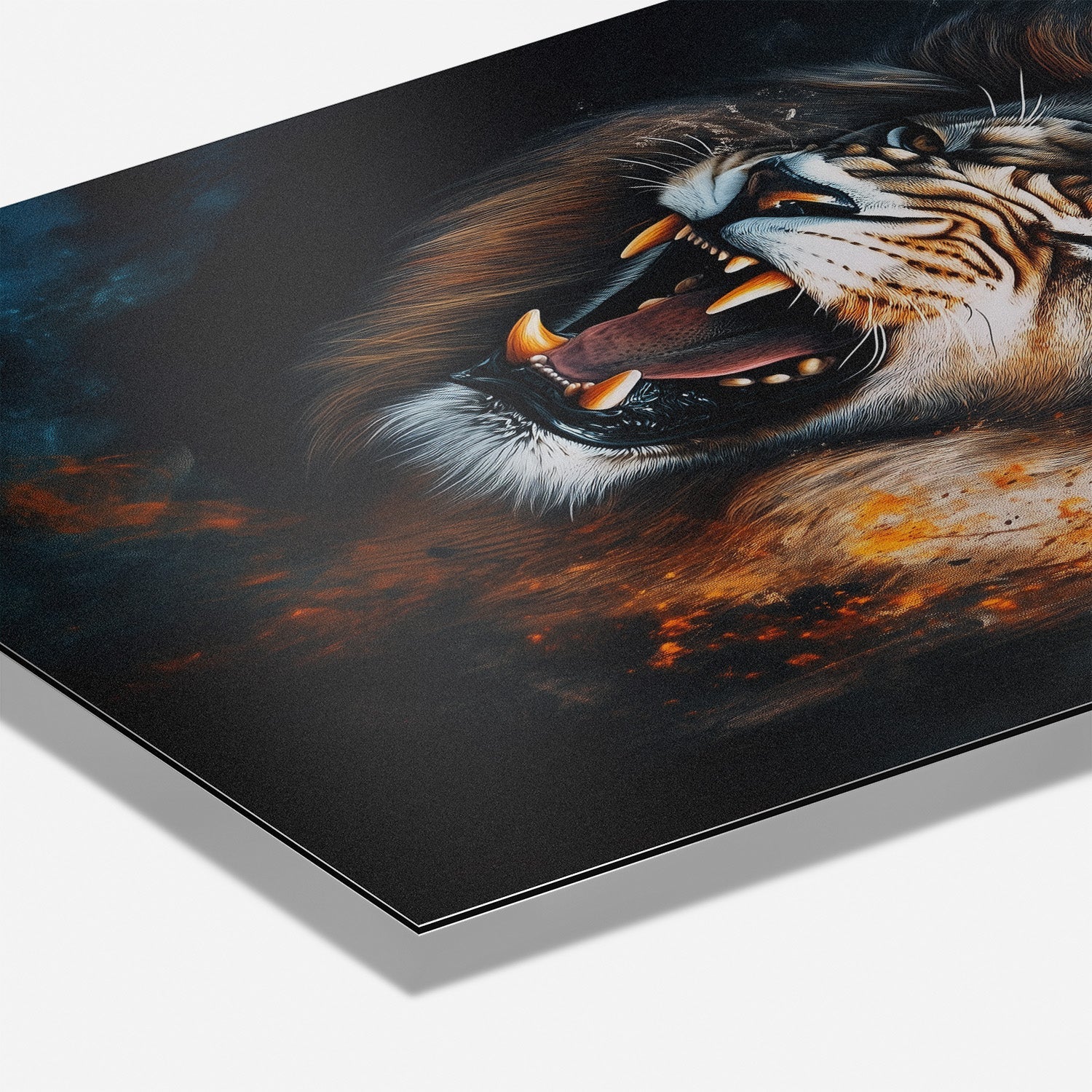 ROAR OF THE WILD*Dibond*40x60*Dibond*Kunstwerk*Masculina.nl