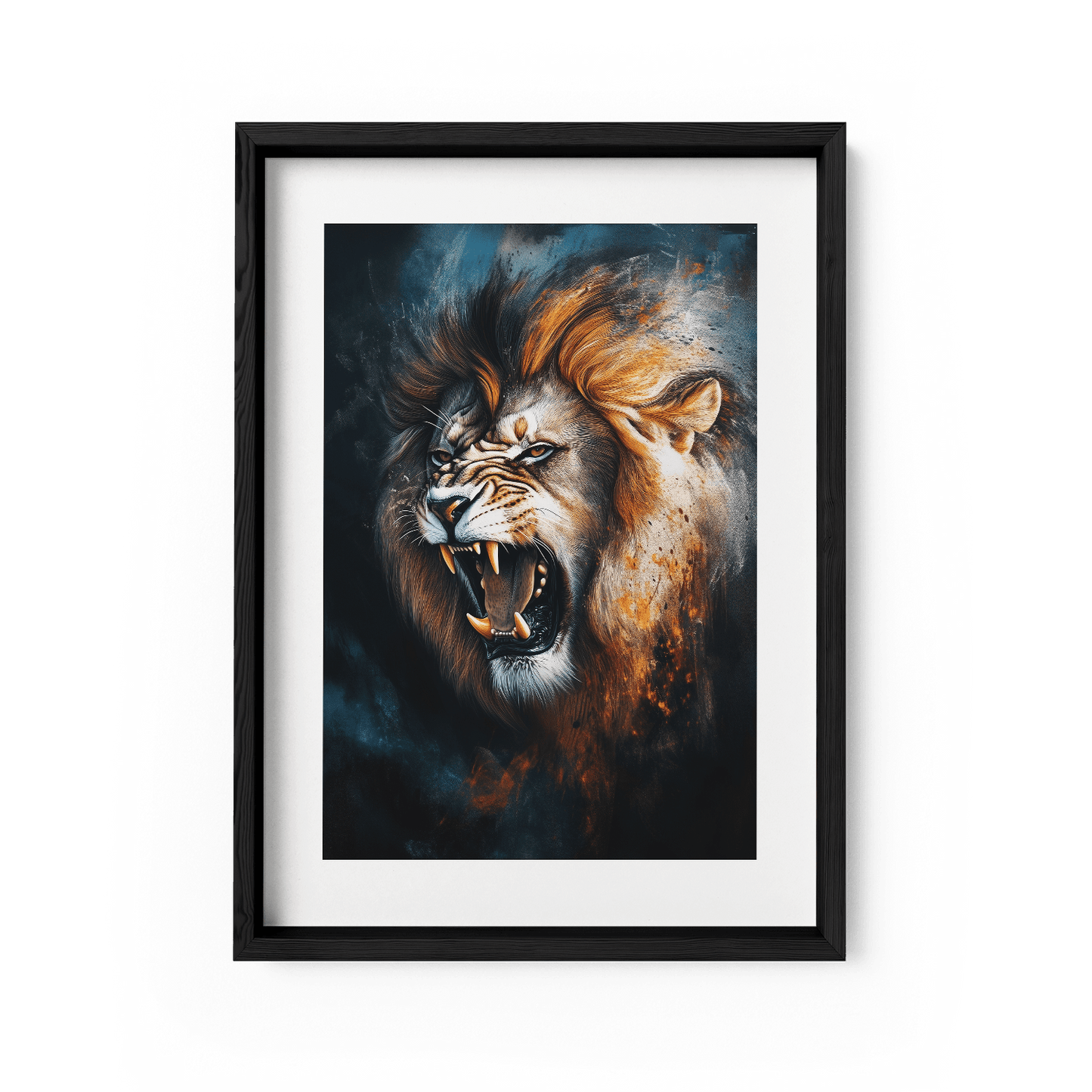 ROAR OF THE WILD*Papier*40x60*Papier*Kunstwerk*Masculina.nl