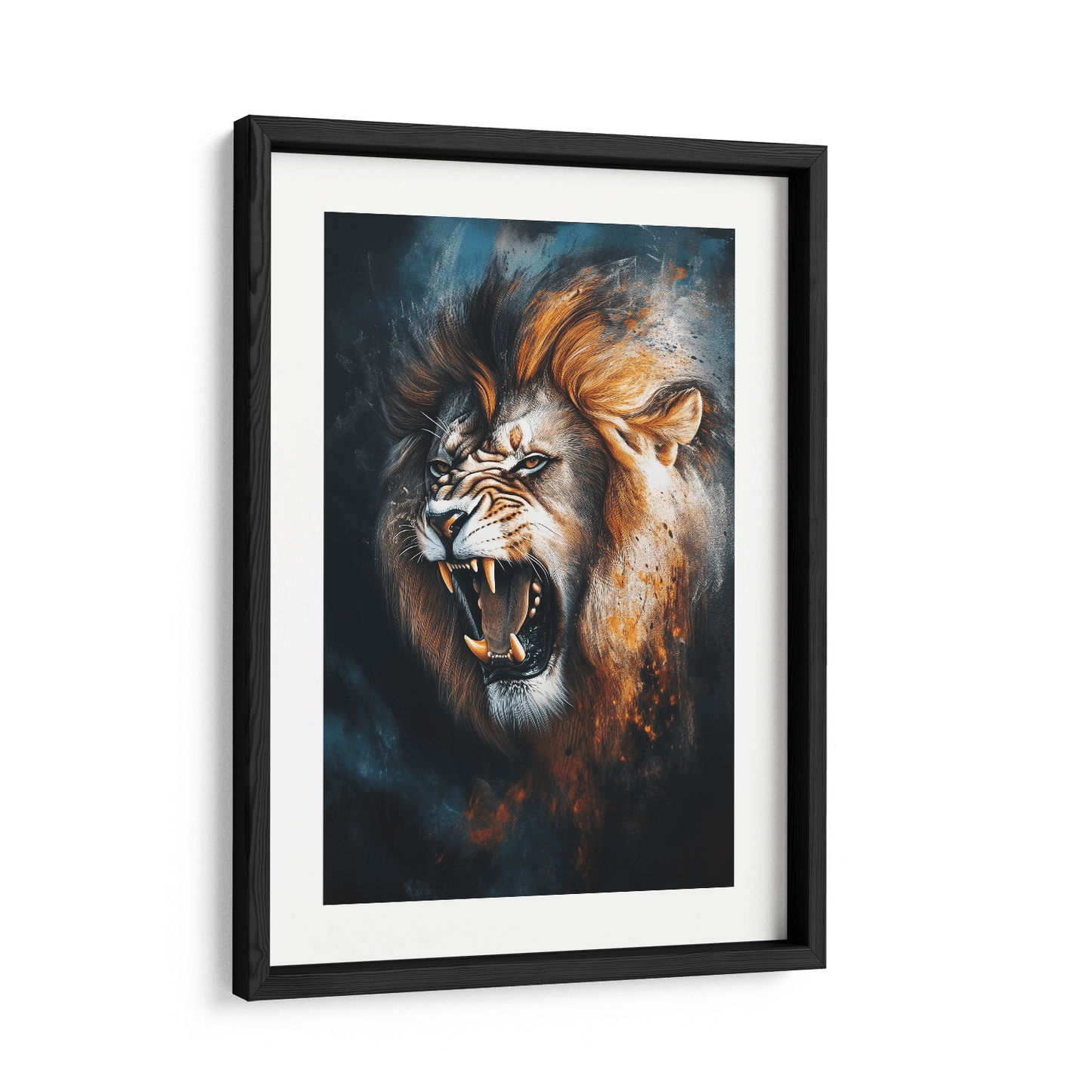 ROAR OF THE WILD*Papier*40x60*Papier*Kunstwerk*Masculina.nl