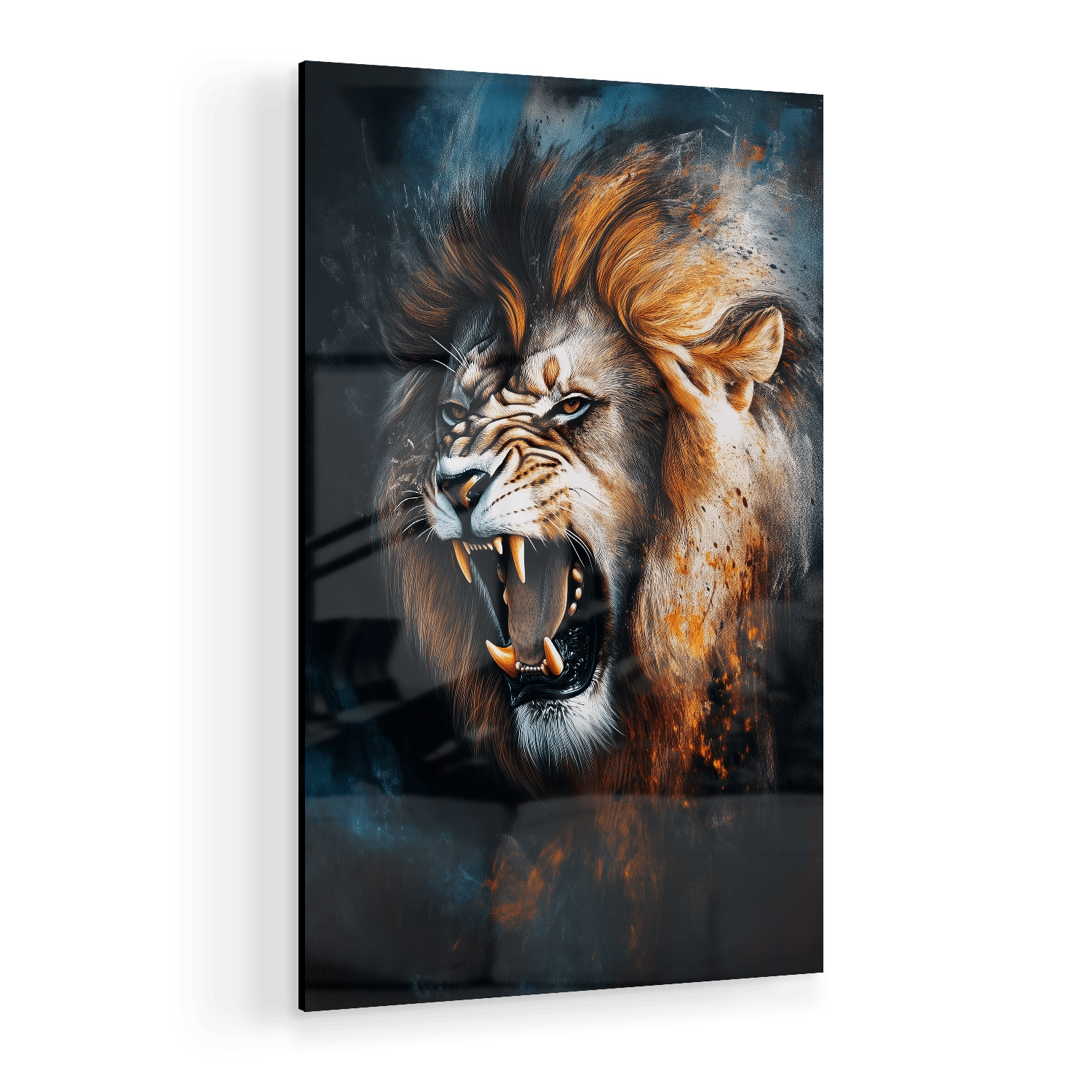 ROAR OF THE WILD*Plexiglas*40x60*Plexiglas*Kunstwerk*Masculina.nl