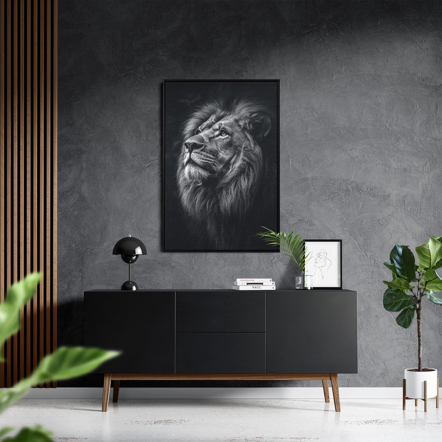 SERENITY OF STRENGTH*Canvas*40x60*Baklijst*Kunstwerk*Masculina.nl