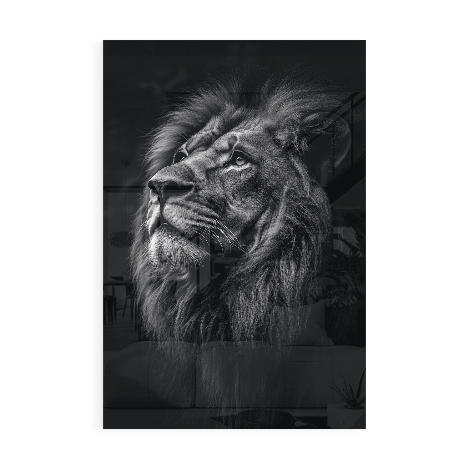 SERENITY OF STRENGTH*Plexiglas*40x60*Plexiglas*Kunstwerk*Masculina.nl