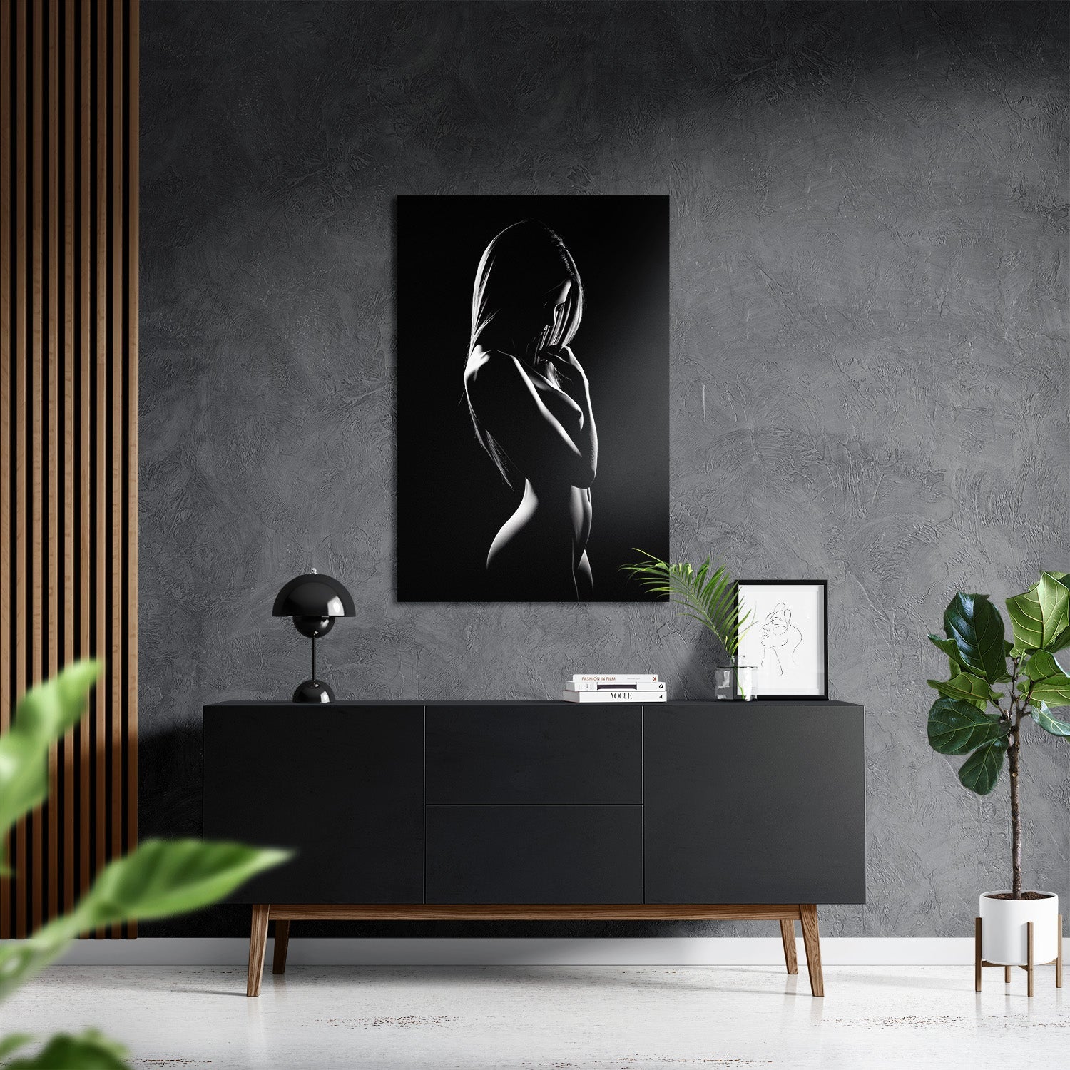 SHADOWPLAY I*Dibond*40x60*Dibond*Kunstwerk*Masculina.nl