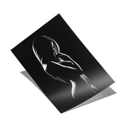 SHADOWPLAY I*Papier*40x60*Papier*Kunstwerk*Masculina.nl