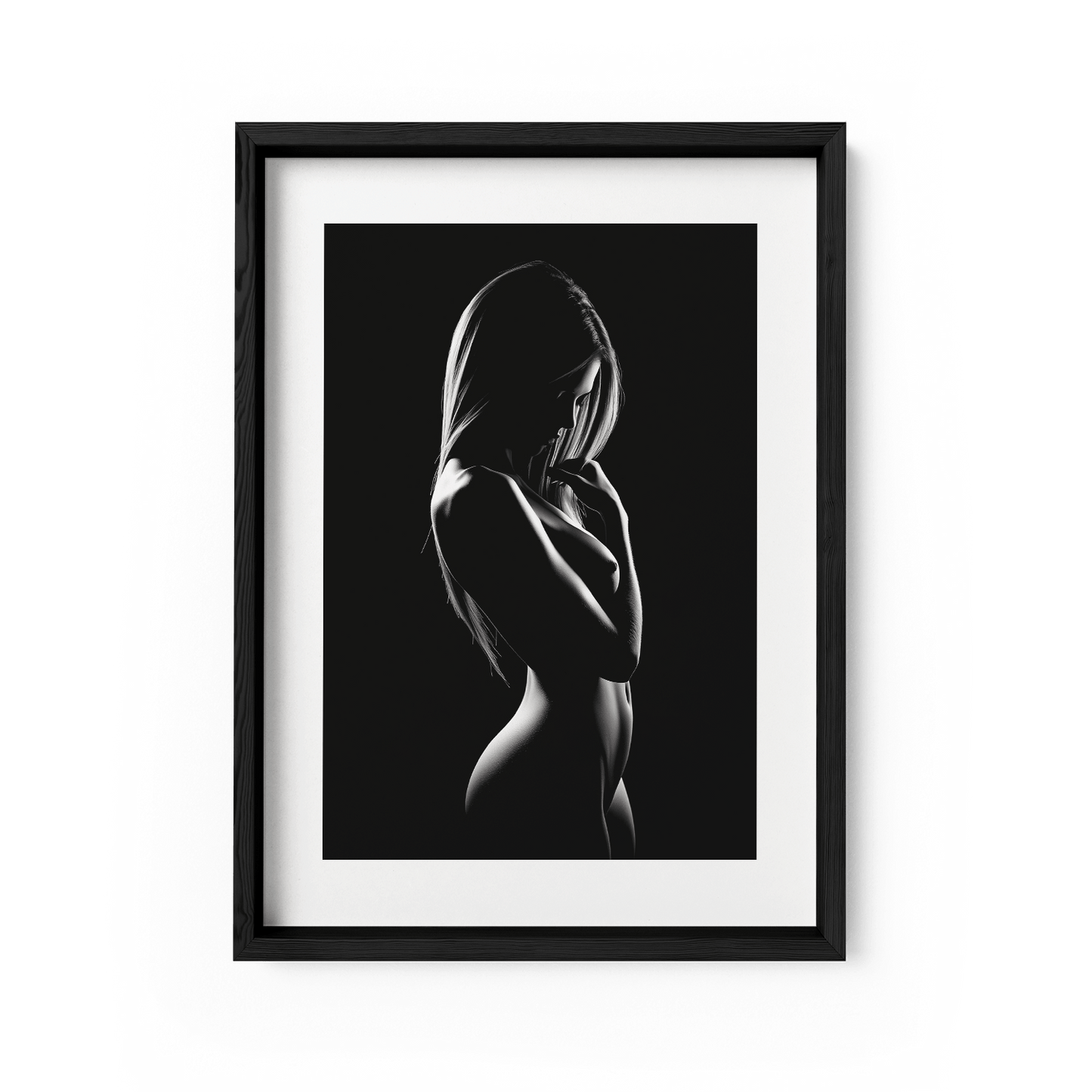 SHADOWPLAY I*Papier*40x60*Papier*Kunstwerk*Masculina.nl