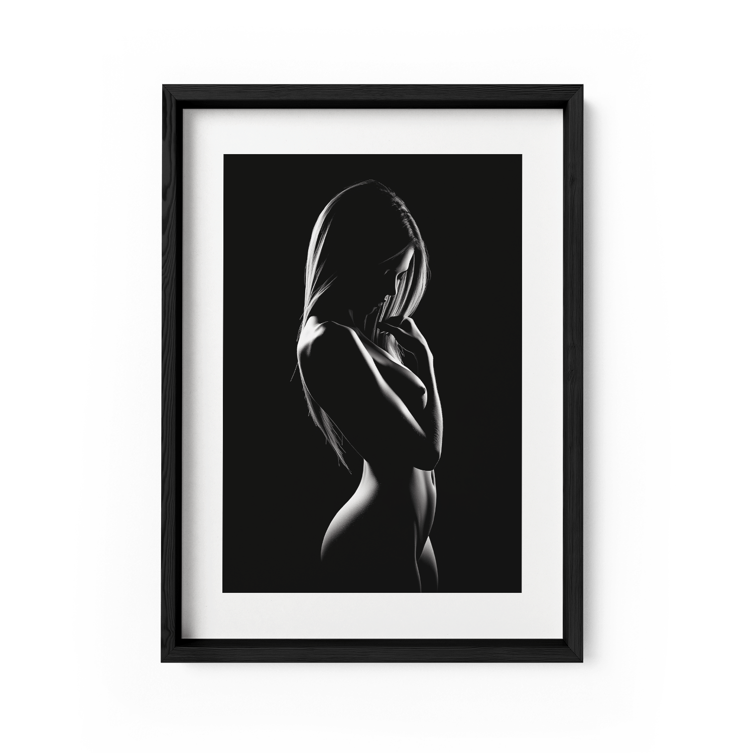 SHADOWPLAY I*Papier*40x60*Papier*Kunstwerk*Masculina.nl