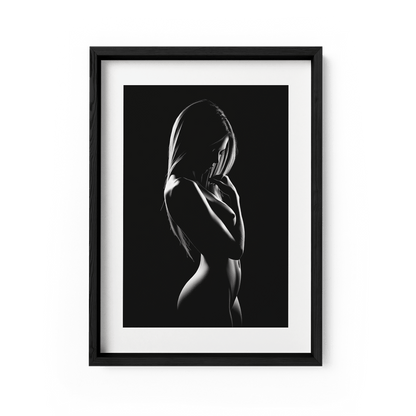 SHADOWPLAY I*Papier*40x60*Papier*Kunstwerk*Masculina.nl