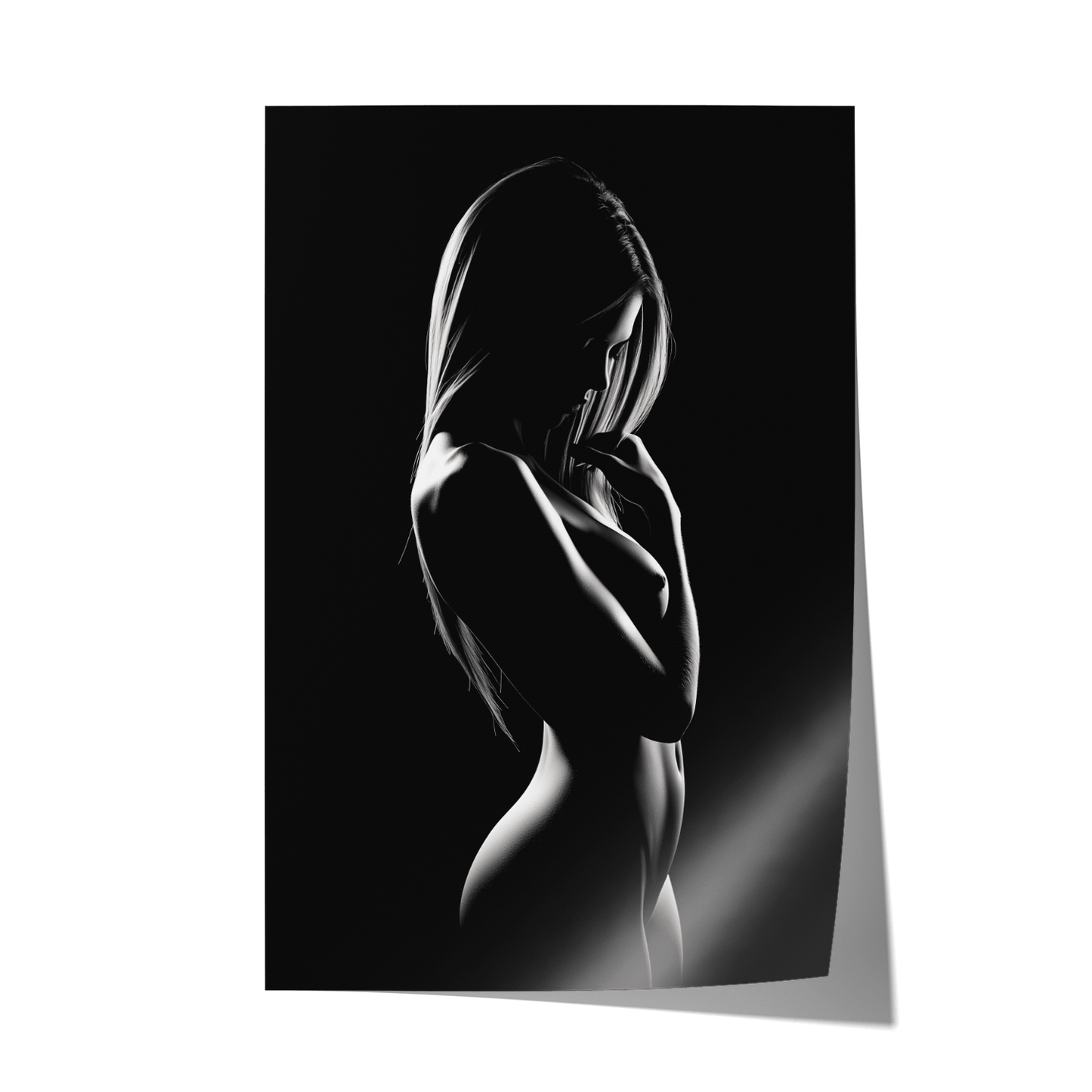 SHADOWPLAY I*Papier*40x60*Papier*Kunstwerk*Masculina.nl