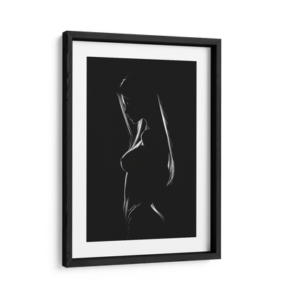 SHADOWPLAY II*Papier*40x60*Papier*Kunstwerk*Masculina.nl