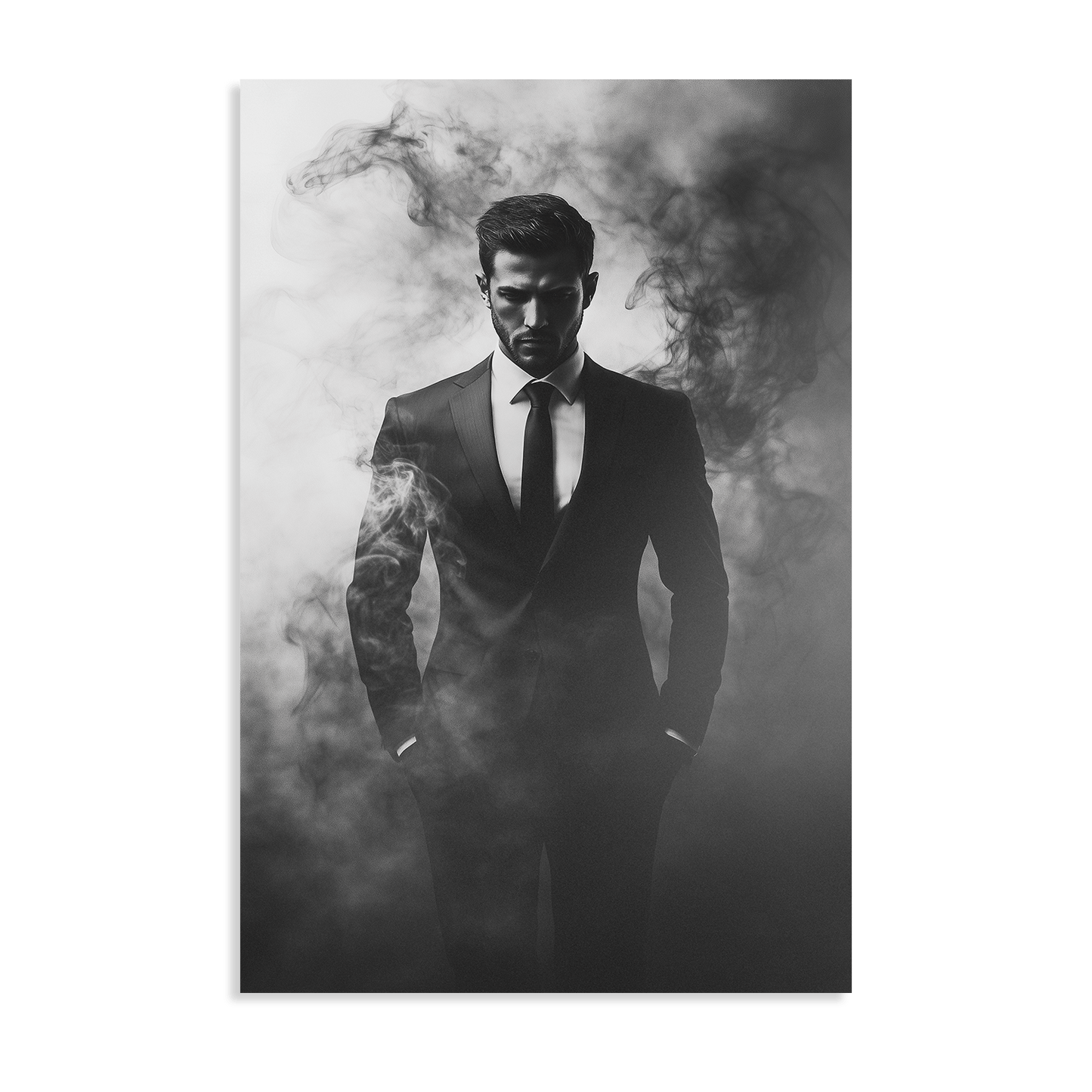 SMOKE & SMOKING*Dibond*40x60*Dibond*Kunstwerk*Masculina.nl