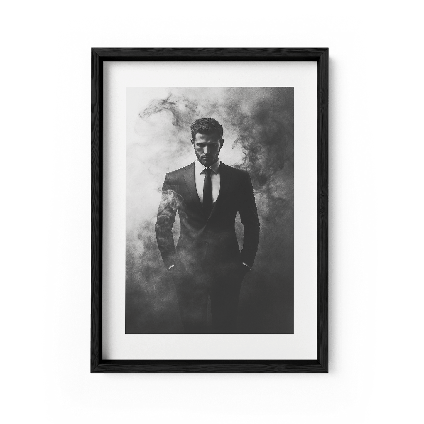 SMOKE & SMOKING*Papier*40x60*Papier*Kunstwerk*Masculina.nl