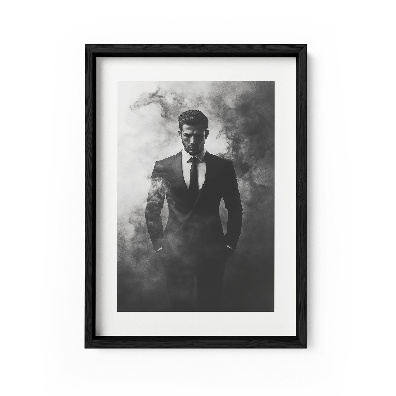 SMOKE & SMOKING*Papier*40x60*Papier*Kunstwerk*Masculina.nl