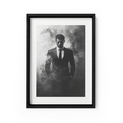 SMOKE & SMOKING*Papier*40x60*Papier*Kunstwerk*Masculina.nl