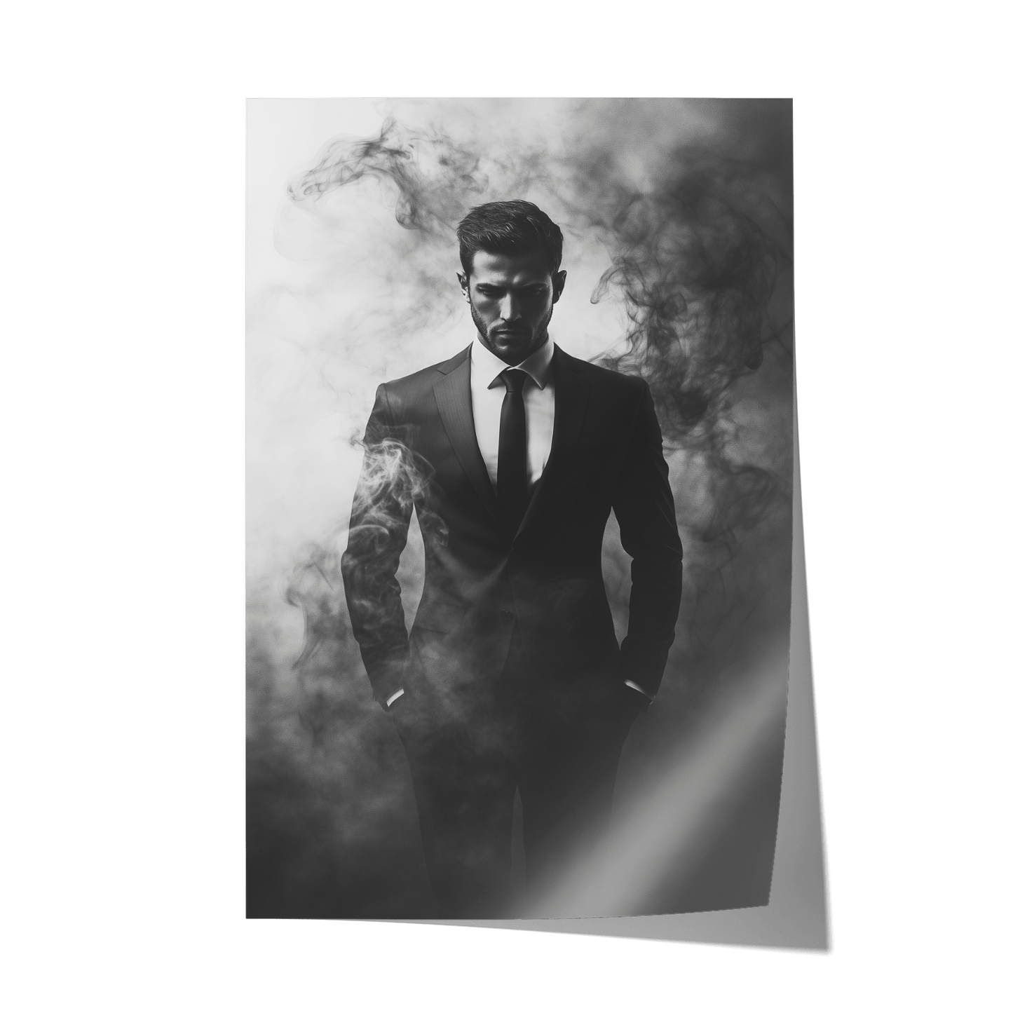 SMOKE & SMOKING*Papier*40x60*Papier*Kunstwerk*Masculina.nl