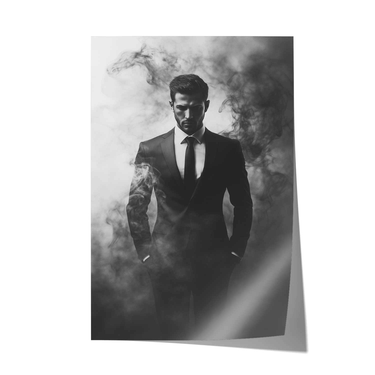 SMOKE & SMOKING*Papier*40x60*Papier*Kunstwerk*Masculina.nl