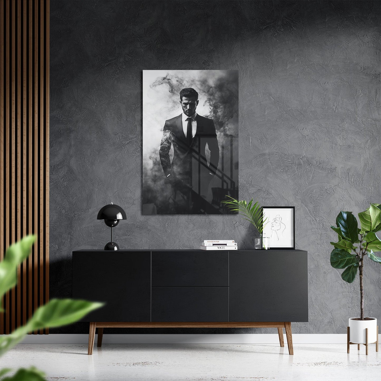 SMOKE & SMOKING*Plexiglas*40x60*Plexiglas*Kunstwerk*Masculina.nl