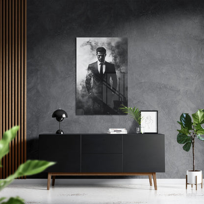 SMOKE & SMOKING*Plexiglas*40x60*Plexiglas*Kunstwerk*Masculina.nl