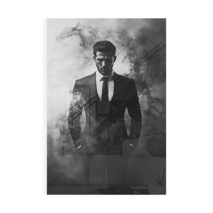 SMOKE & SMOKING*Plexiglas*40x60*Plexiglas*Kunstwerk*Masculina.nl