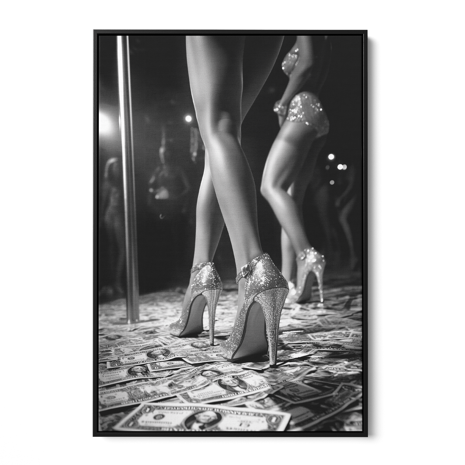 STEPS OF SEDUCTION*Canvas*40x60*Baklijst*Kunstwerk*Masculina.nl