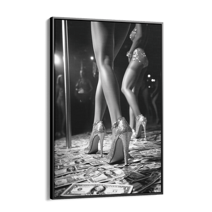 STEPS OF SEDUCTION*Canvas*40x60*Baklijst*Kunstwerk*Masculina.nl