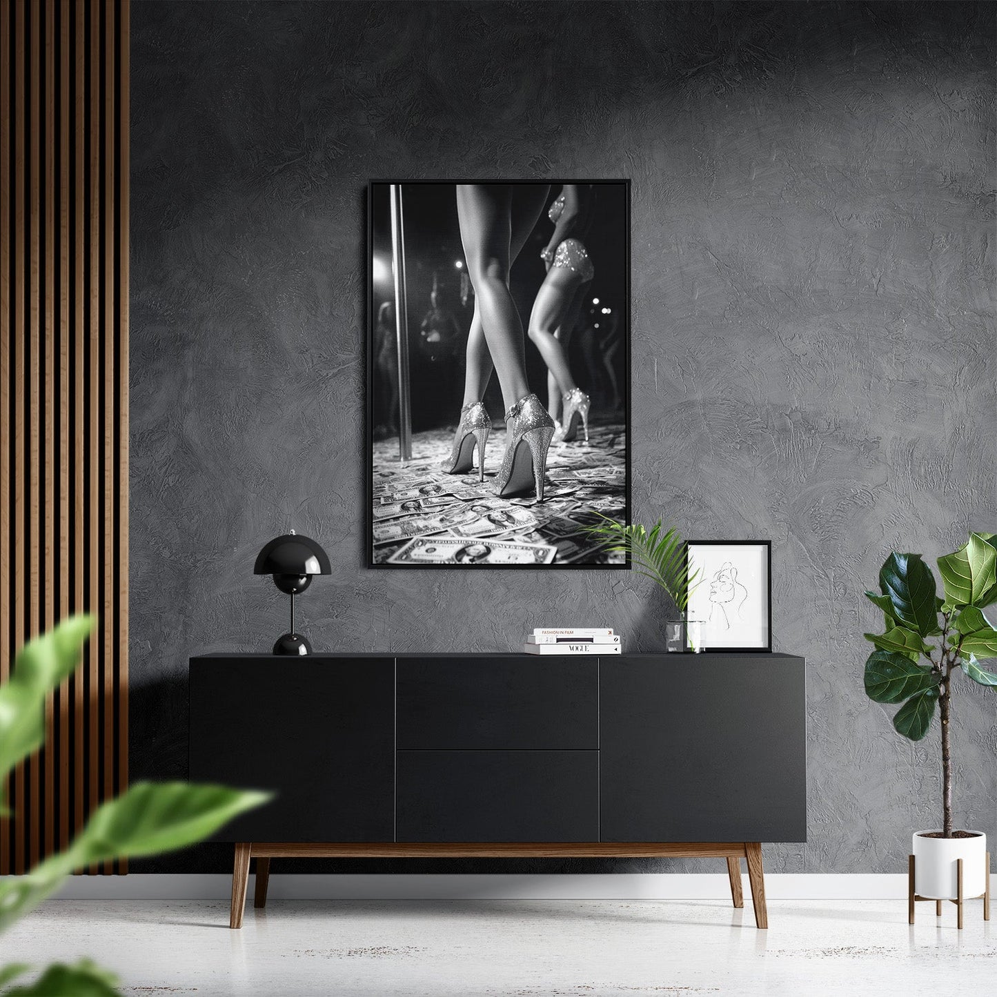 STEPS OF SEDUCTION*Canvas*40x60*Baklijst*Kunstwerk*Masculina.nl