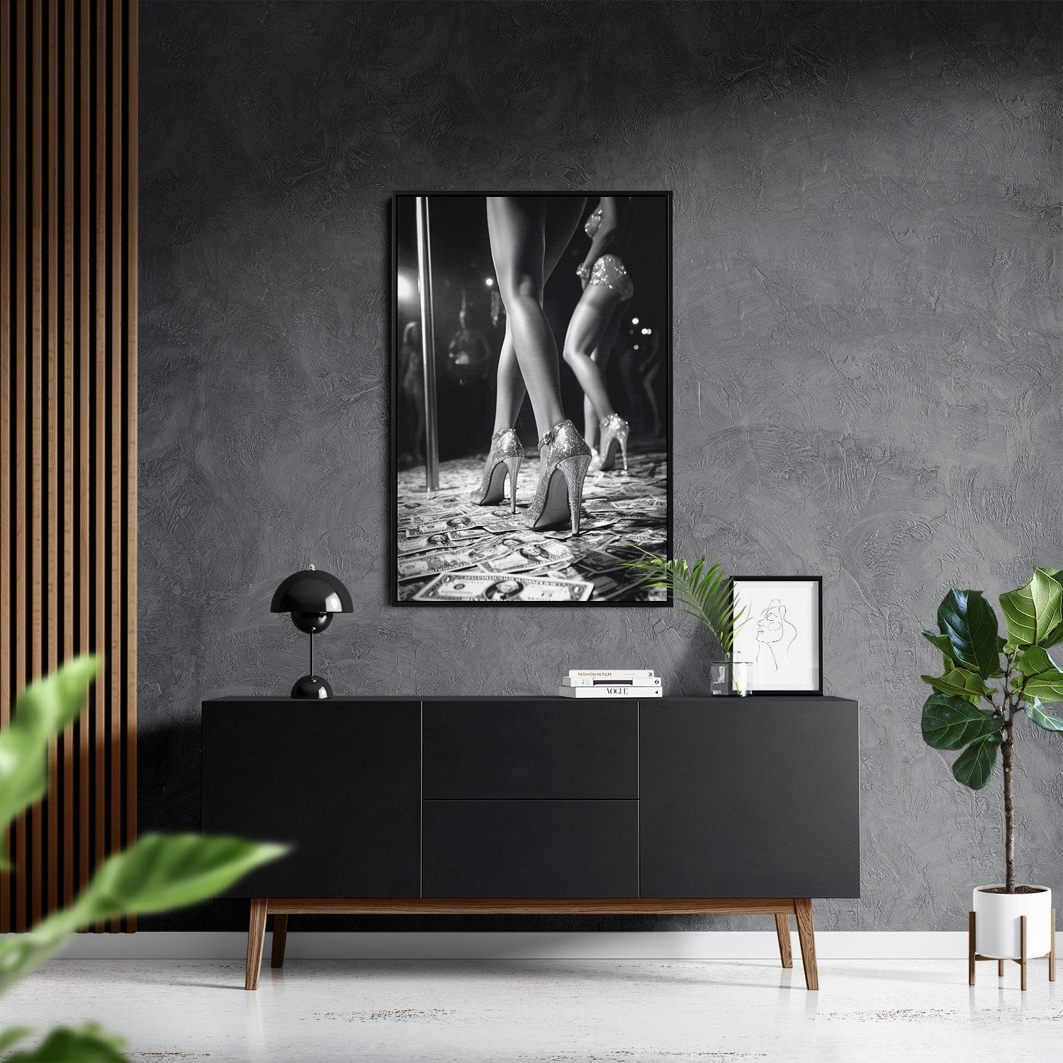 STEPS OF SEDUCTION*Canvas*40x60*Baklijst*Kunstwerk*Masculina.nl