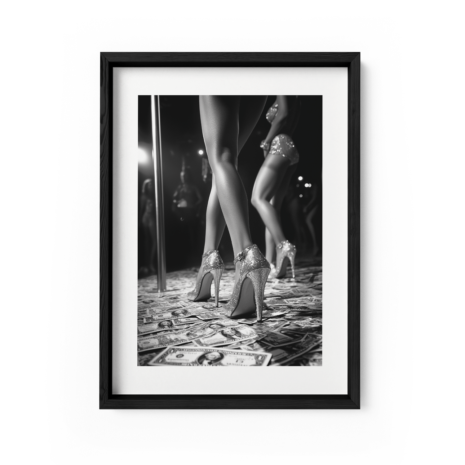 STEPS OF SEDUCTION*Papier*40x60*Papier*Kunstwerk*Masculina.nl
