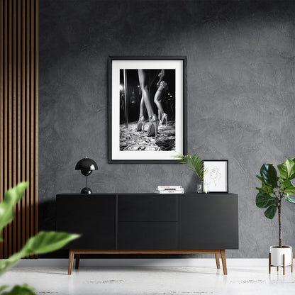 STEPS OF SEDUCTION*Papier*40x60*Papier*Kunstwerk*Masculina.nl