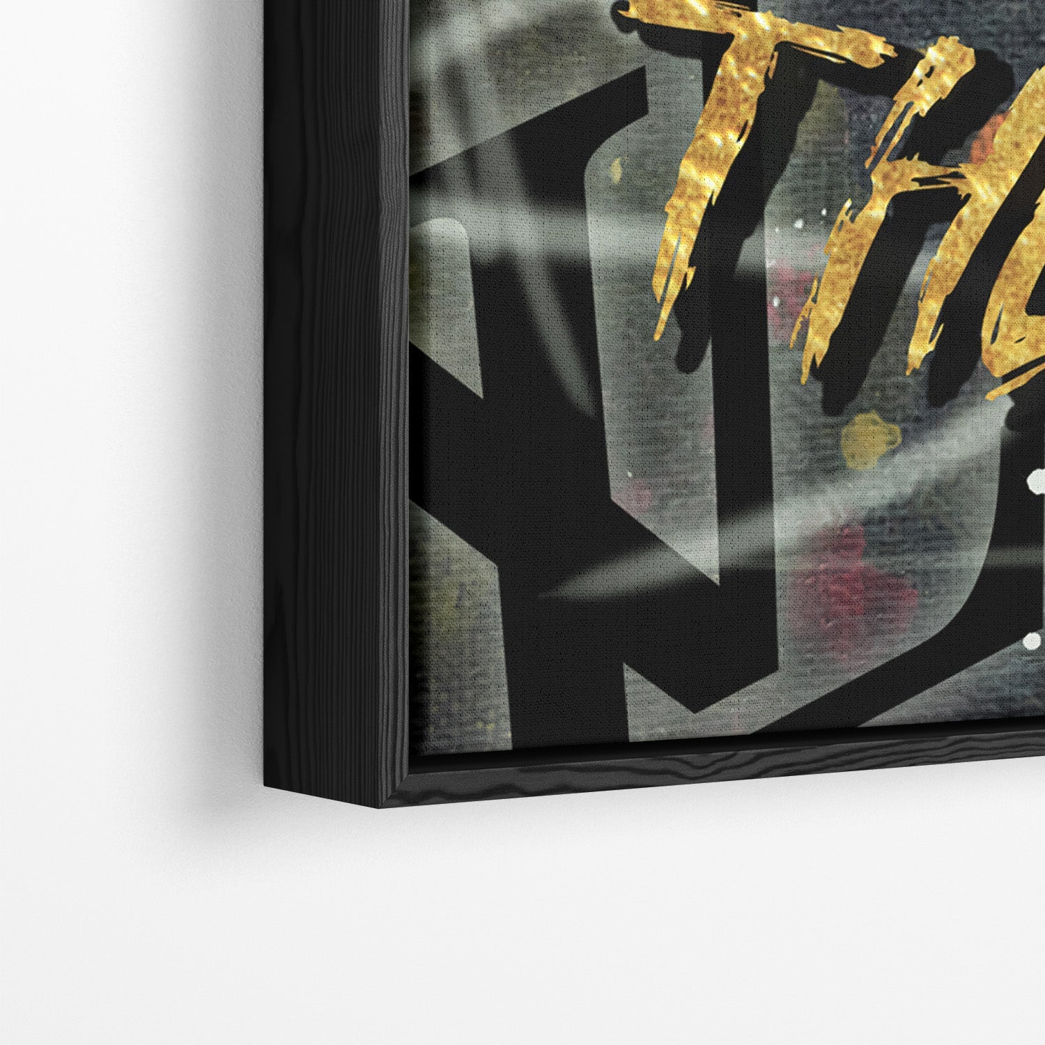 TAKE THE RISK OWN THE REWARD*Canvas*40x60*Baklijst*Kunstwerk*Masculina.nl