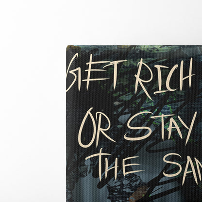 TAKE THE RISK OWN THE REWARD*Canvas*40x60*Canvas*Kunstwerk*Masculina.nl