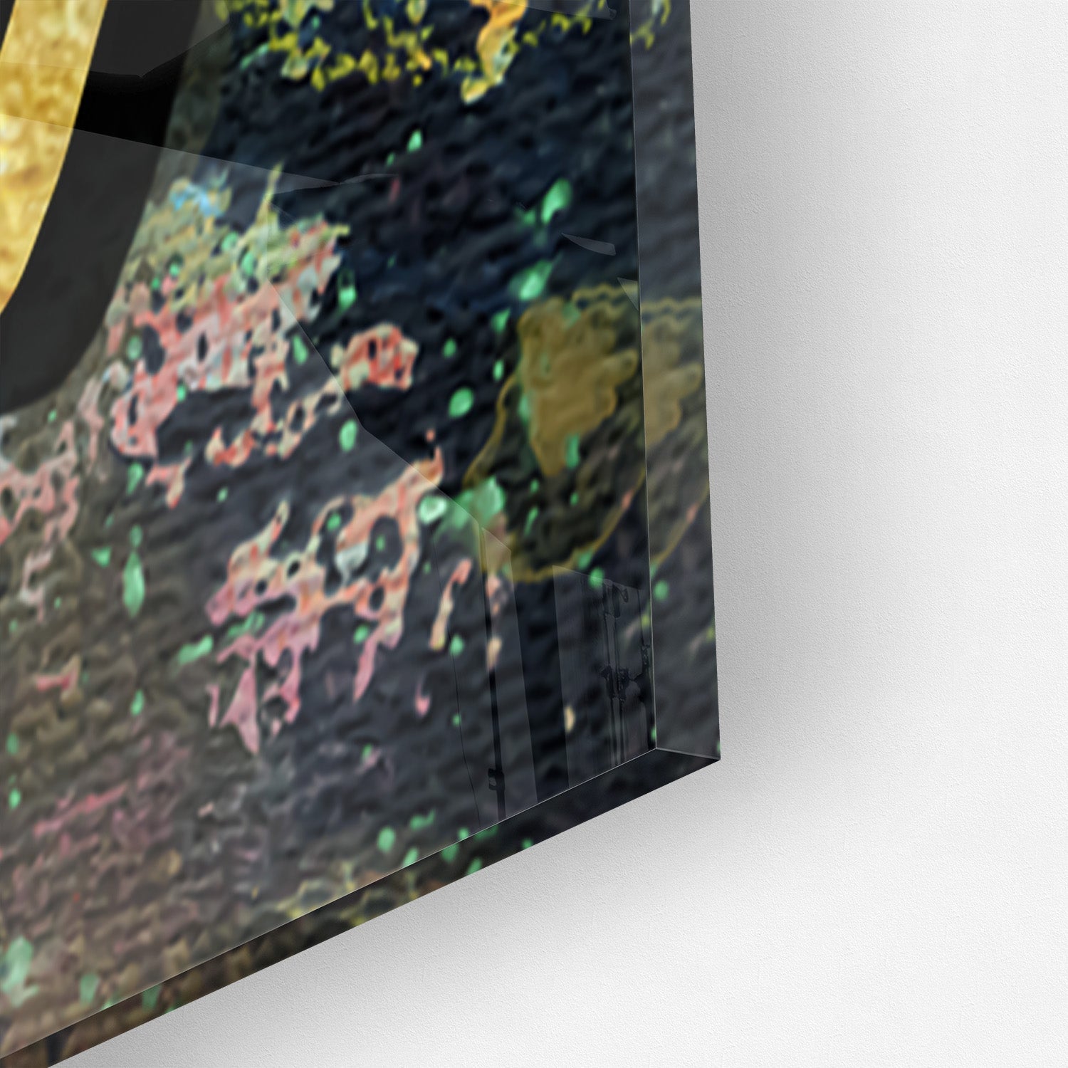 TAKE THE RISK OWN THE REWARD*Plexiglas*40x60*Plexiglas*Kunstwerk*Masculina.nl